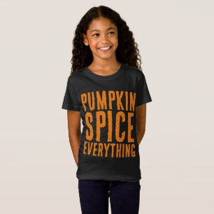 T-Shirt CHEMISES POUR FILLES ENFANTS SAVEUR DE CITROUILLE