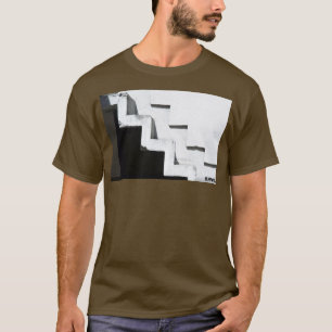 T-shirt Chemises pour hommes motif escalier abstrait  HAMb