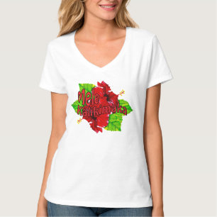 T-shirt Chemises rouges de Noël de Mele Kalikimaka de