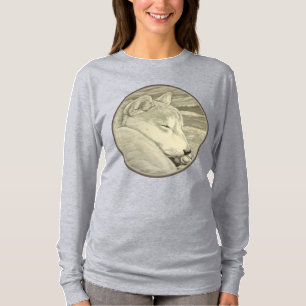 T-shirt Chemises Shiba Inu Amoureux des chiens de la dame 