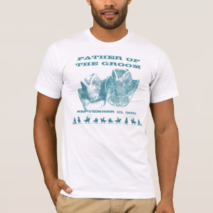 T-shirt Chemises T pour le père du marié occidental pour l