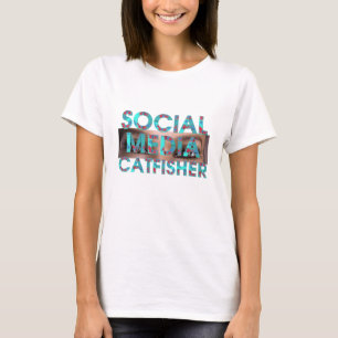 T-shirt Chemises TEE Arnaqueur sur les Réseaux Sociaux