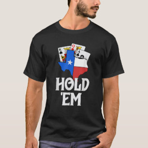T-shirt Chemises Texas Holdem Pour Hommes Texas Drapeau Te