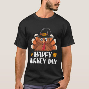 T-shirt Chemises Thanksgiving Pour Enfants Garçons Toddler