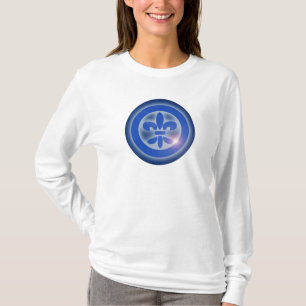 T-shirt Chemisette Femme Fleur de lis Ho Oponopono