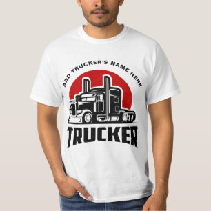 T-shirt Chemisier de camionneur personnalisé
