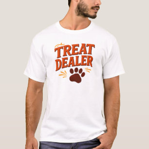 T-shirt Chemisier Maman Chien Revendeuse de Friandises - C
