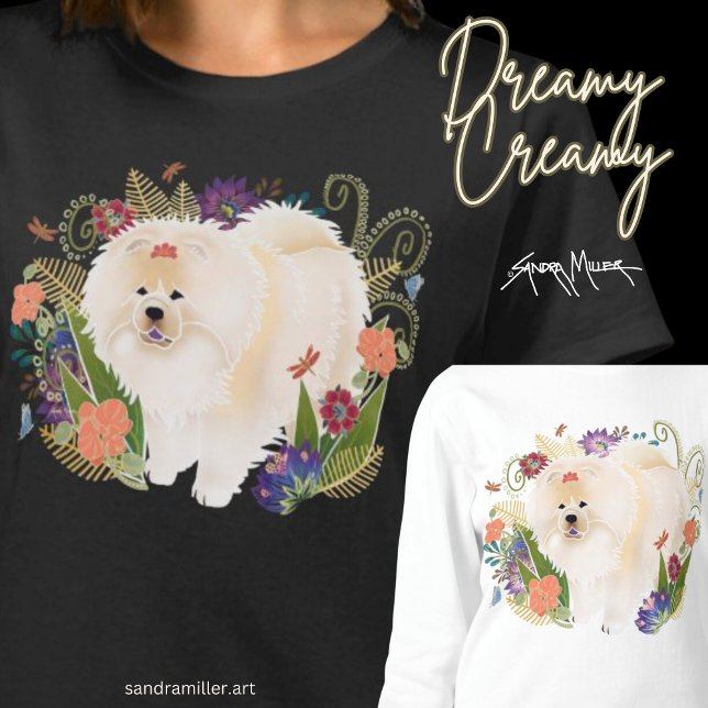 T-shirt CHEMISSERIE CRÈME CHEMISES à la crème choisir coul (Créateur téléchargé)