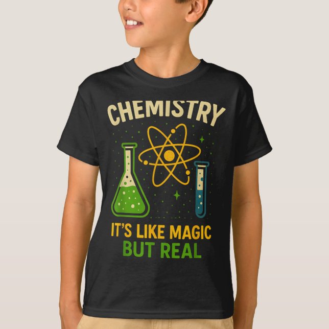 T-shirt Chemistry It’s Like Magic Funny Science Teacher St (Devant)