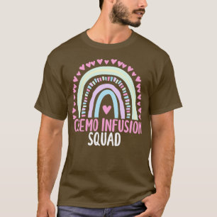 T-shirt Chemo Infusion Squad Party Correspondance femmes A