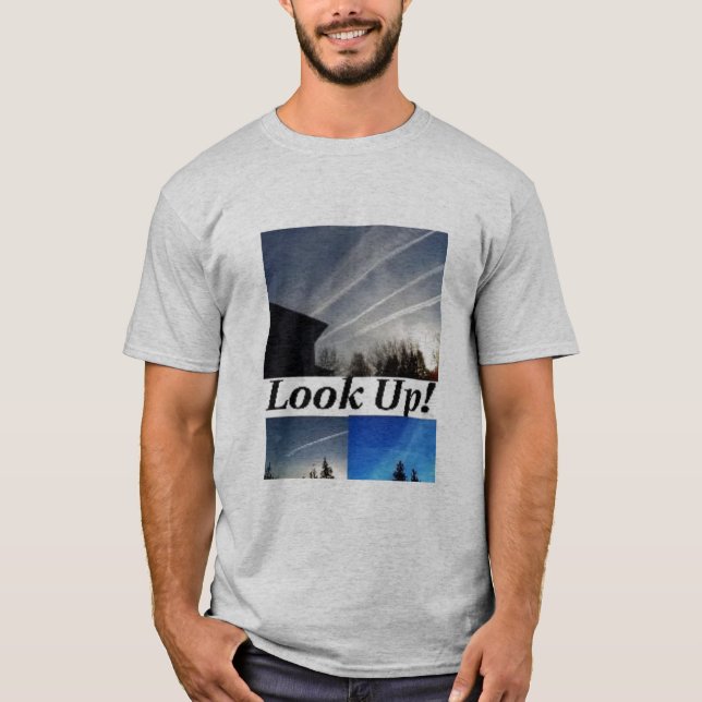 T-shirt Chemtrails (Devant)