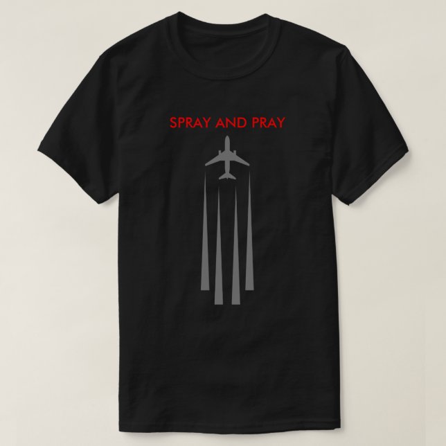 T-shirt Chemtrails (Design devant)