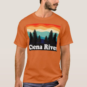 T-shirt Chena River Alaska Retro