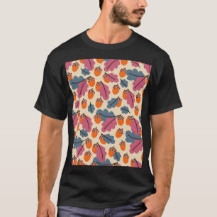 T-shirt Chêne d'automne : Feuilles et Motifs d'Acorns