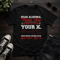 Cher Algèbre Humour Prof de Maths Drôle