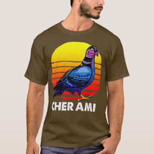 T-shirt Cher Ami Porte-Héros de la Guerre Mondiale Pigeon 