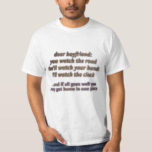 T-shirt Cher copain - Attention