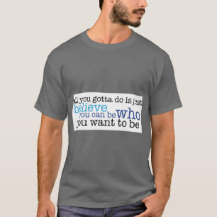 T-shirt Cher Evan Hansen Citation Sincerely Me