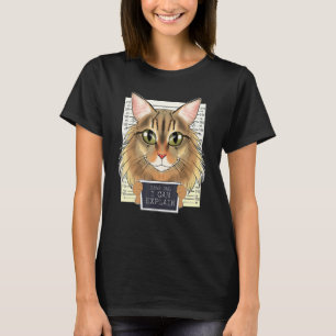 T-shirt Cher Papa, Je Peux Expliquer I Sibérien Chat Papa