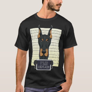 T-shirt Cher Papa Je Peux Expliquer Je Doberman Papa I Dob