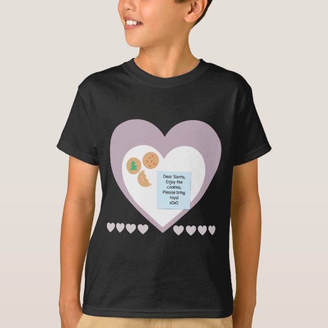 T-shirt Cher Père Noël - Apportez des jouets (Devant)