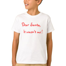 Cher Père Noël Ce n'était pas moi !