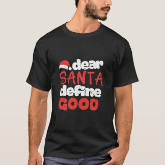 T-shirt Cher Père Noël Définir