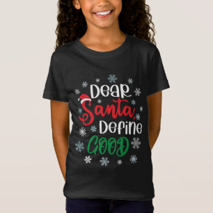 T-Shirt Cher Père Noël Définir bon Noël drôle