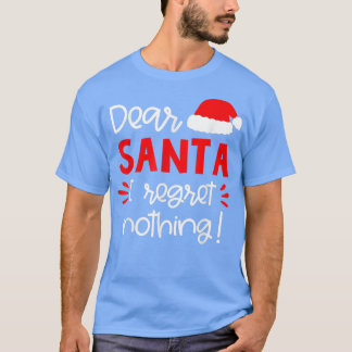 T-shirt Cher Père Noël drôle Matching Pajama de Noël de fa