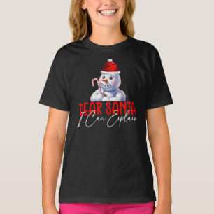 T-shirt Cher Père Noël je peux expliquer Drôle de Bonhomme