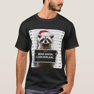 T-shirt Cher Père Noël je peux expliquer Funny Christmas R
