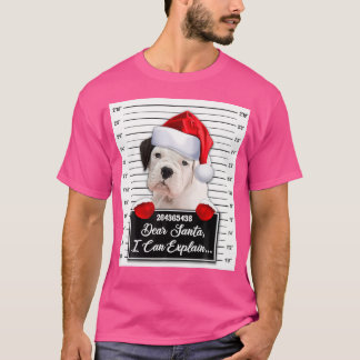 T-shirt Cher Père Noël Je Peux Expliquer Funny Christmas W