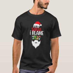 T-shirt Cher Père Noël, Je Peux Vous Expliquer Que Je Blâm