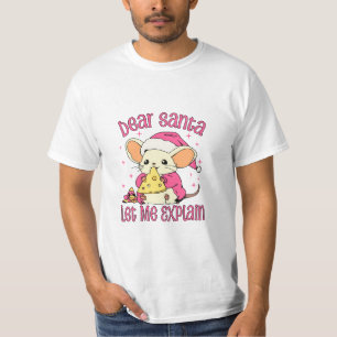T-shirt Cher Père Noël, laissez-moi vous expliquer