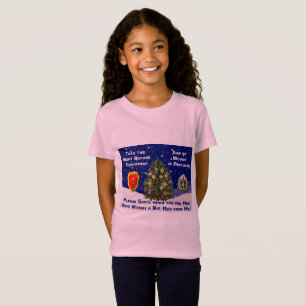 T-Shirt Cher Père Noël Ma maman est déployée