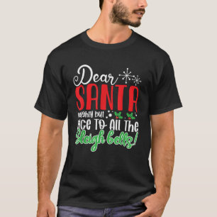 T-shirt Cher Père Noël méchant mais gentil pour toutes les