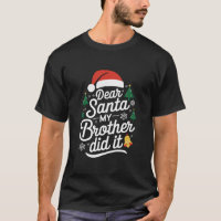 Cher Père Noël Mon Frère L'a Fait Drôle De Noël 