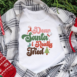 T-shirt Cher Père Noël Retro Jours de Noël Super