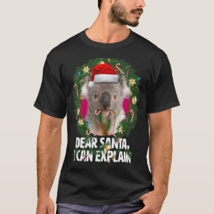 T-shirt Cher Père Noël, Sweet Koala était coquin à Noël