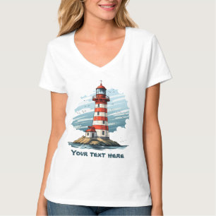 T-shirt Cher phare ajouter du texte
