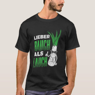 T-shirt Cher ventre comme poireau sport entraînement Leek