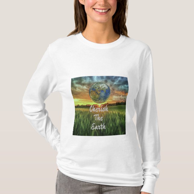 T-shirt - Chercher la Terre (Devant)
