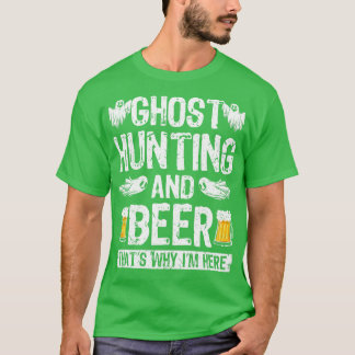 T-shirt Chercheur de chasse aux fantômes Aventure fantôme