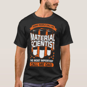 T-shirt Chercheur de matériel papa Père Cadeau