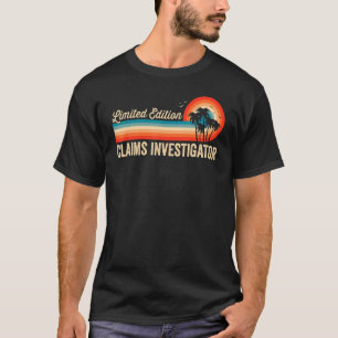 T-shirt Chercheur des réclamations Anniversaire Rétro Homm