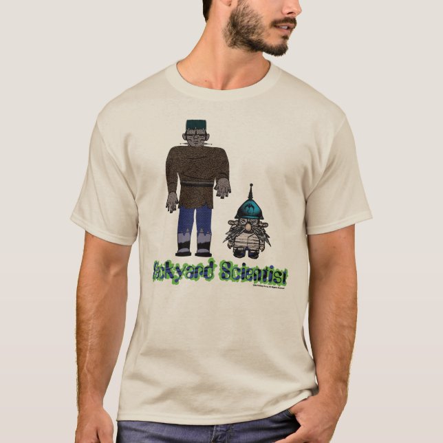 T-shirt Chercheur en jardin (Devant)