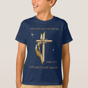 T-shirt Cherchez et vous me trouverez