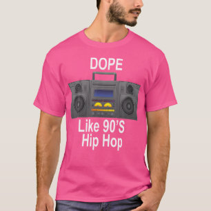 T-shirt Chérie Comme Hip hop Des Années 90 Vieux École Boo