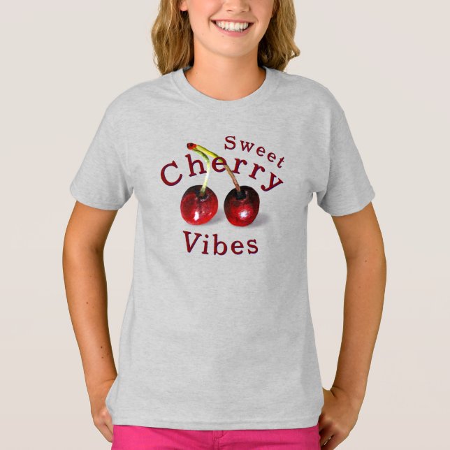 T-shirt Cherries - Top (Devant)