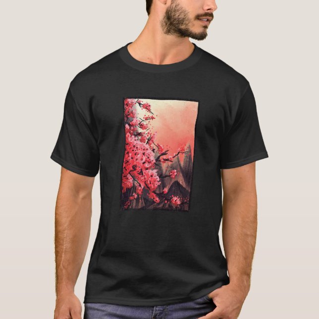 T-shirt Cherry Blossom Premium (Devant)